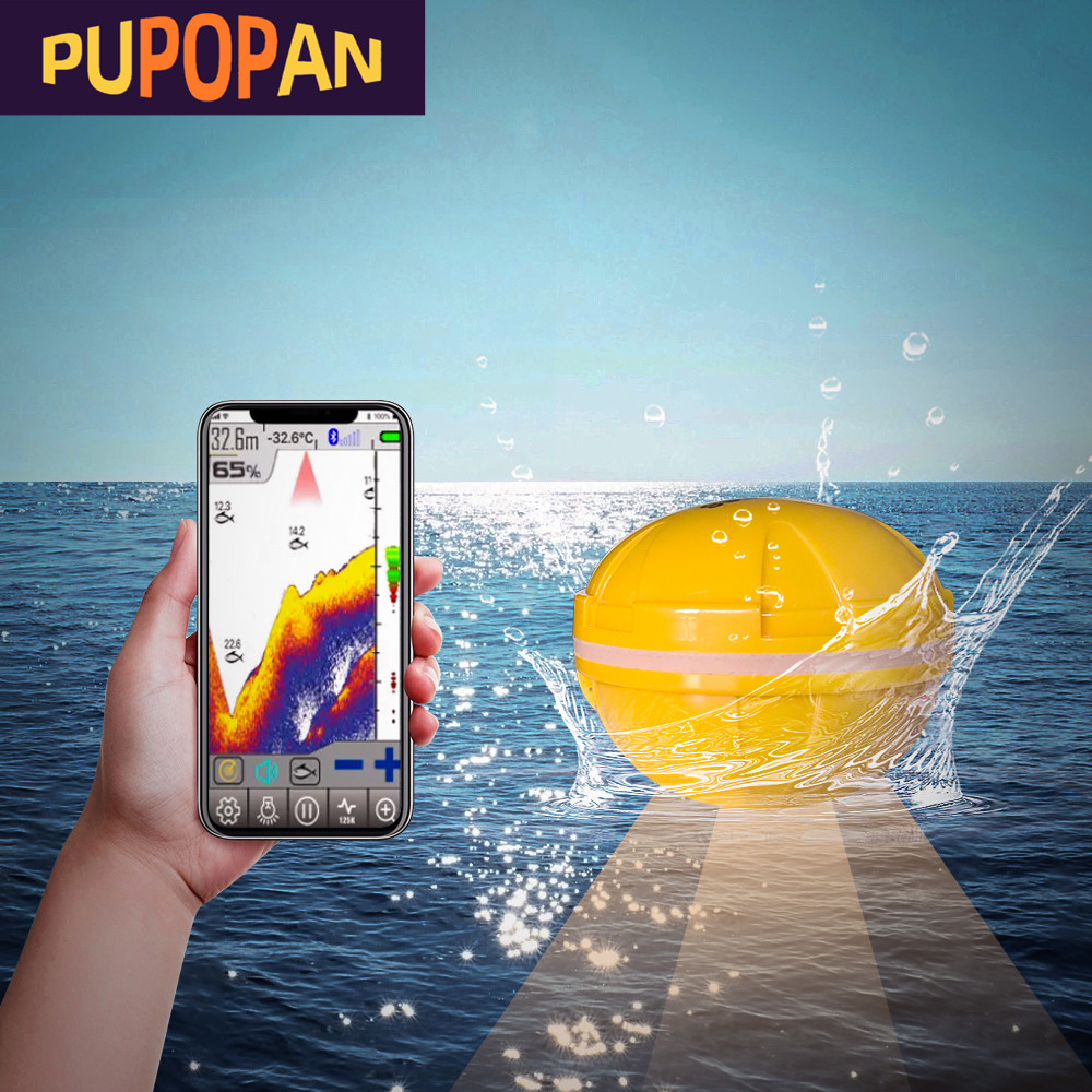 Fishing Depth Finder - PUPOPAN 100M Ponsel Pintar Baru Pencari