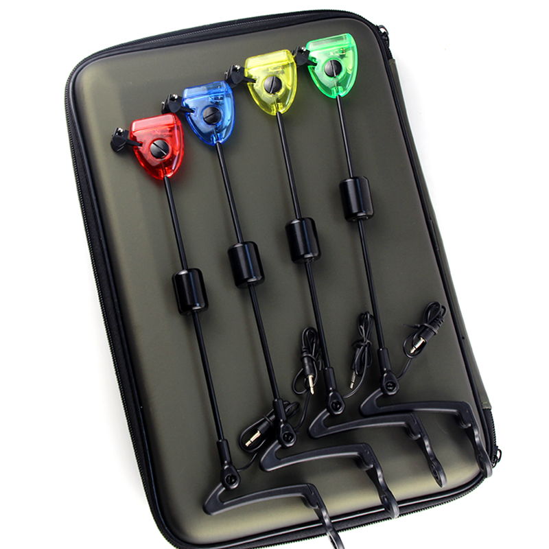 Fish Alarm - Fishing Swingers Set menyala LED indikator