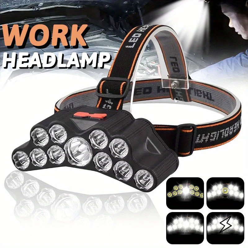 Fish Finder Battery - Lampu Depan LED 11 Lampu Depan
