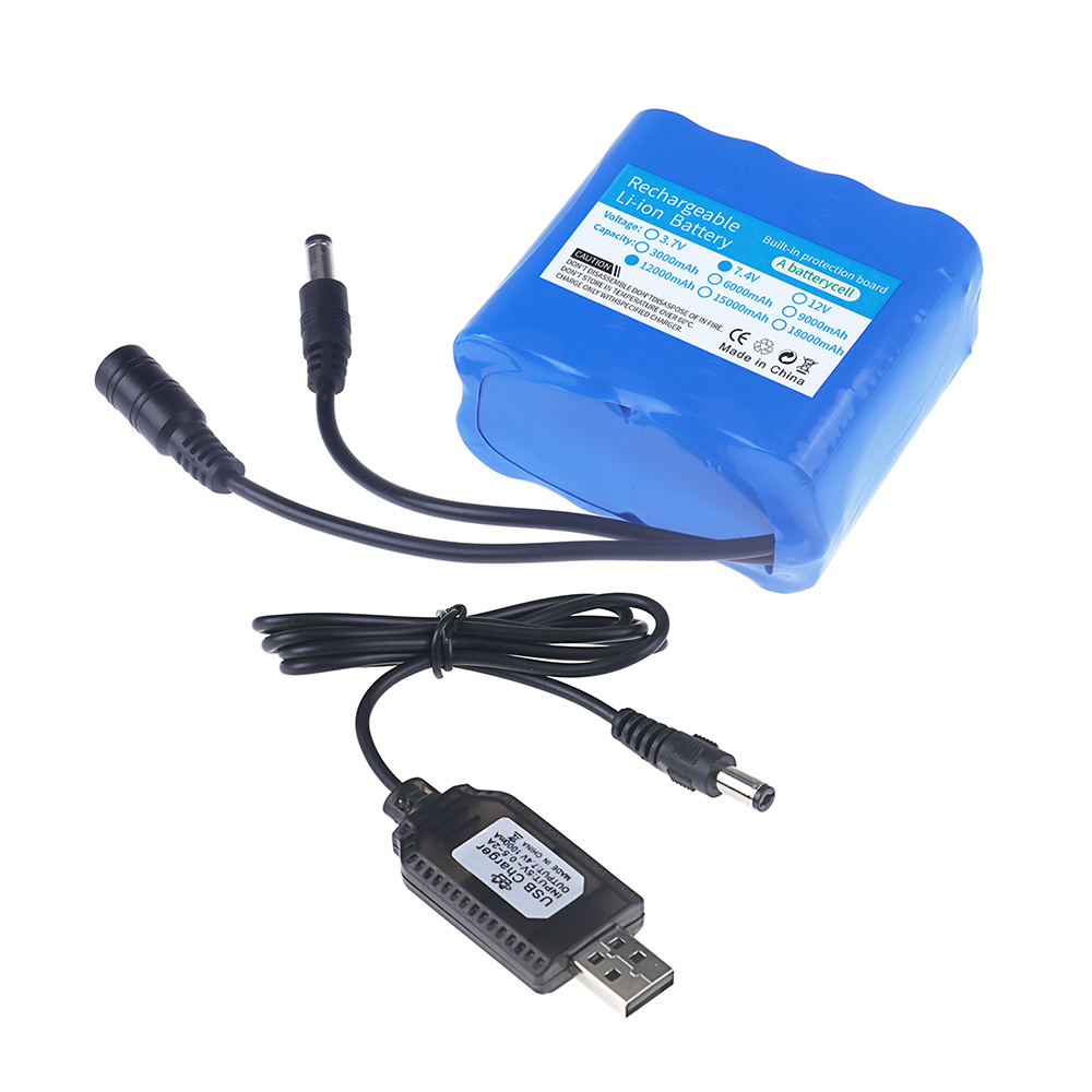 Baterai Lithium 2S4P 18650 7.4 - Fish Finder Battery ulasan dan harga