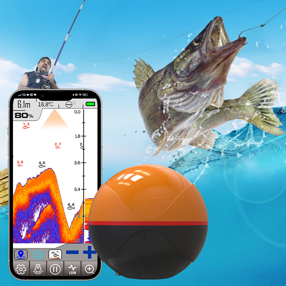 Alat Pendeteksi Ikan WiFi Pint - Fish Finder Battery ulasan dan harga