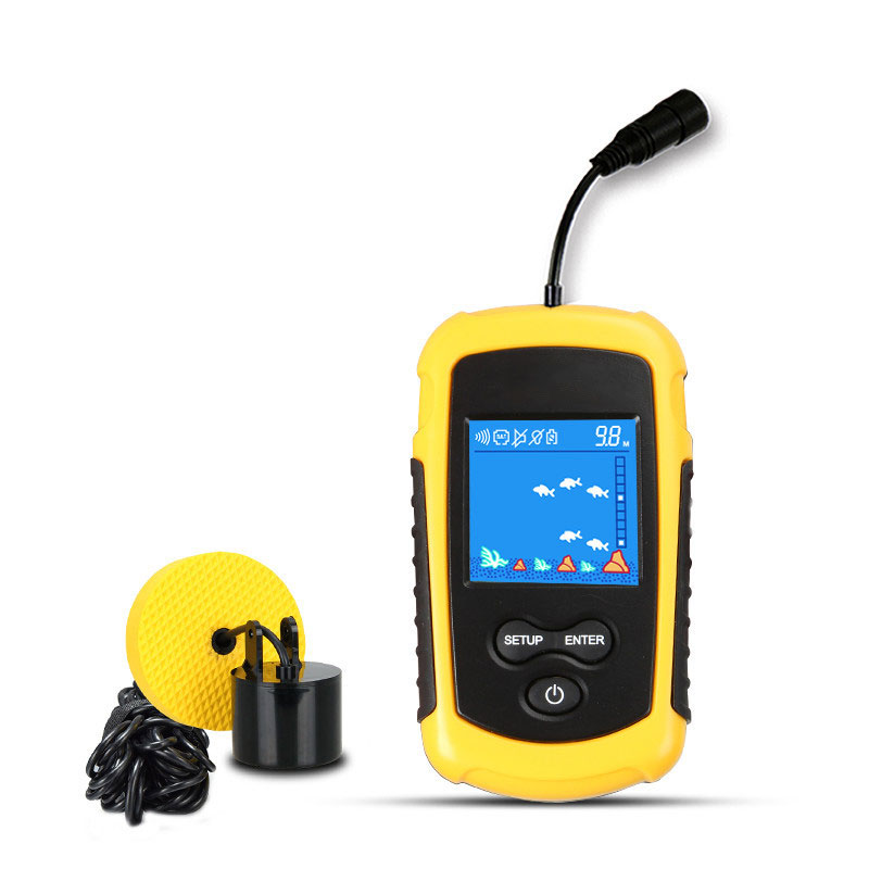 Layar Warna Berkabel 100M Sona - Fish Finder Portable ulasan dan harga