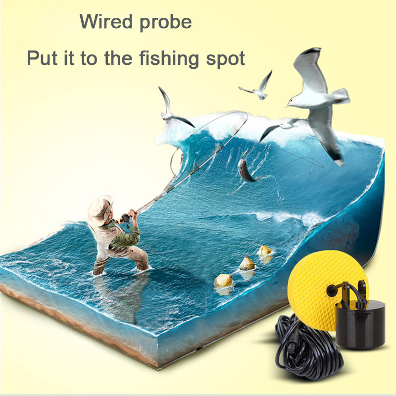 Layar Warna Berkabel 100M Sona - Fish Finder Portable ulasan dan harga