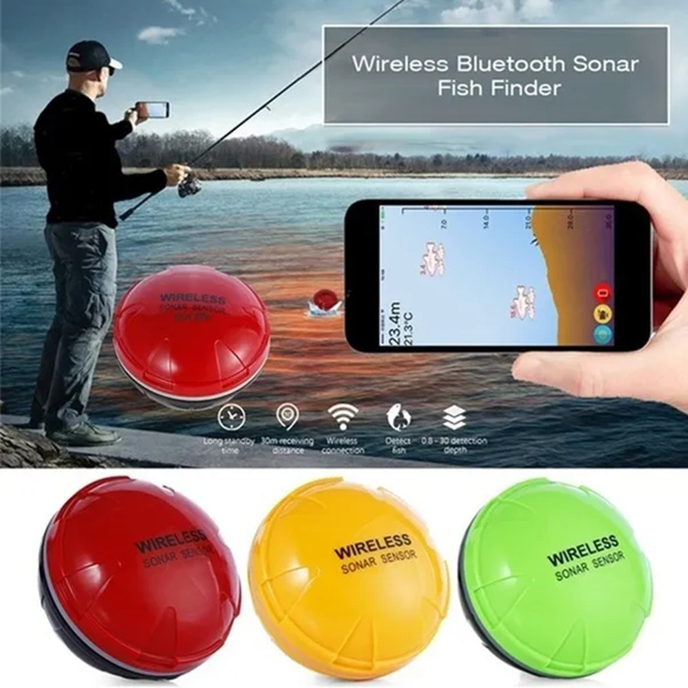 PUPOPAN 100M Ponsel Pintar Bar - Fishing Depth Finder ulasan dan harga