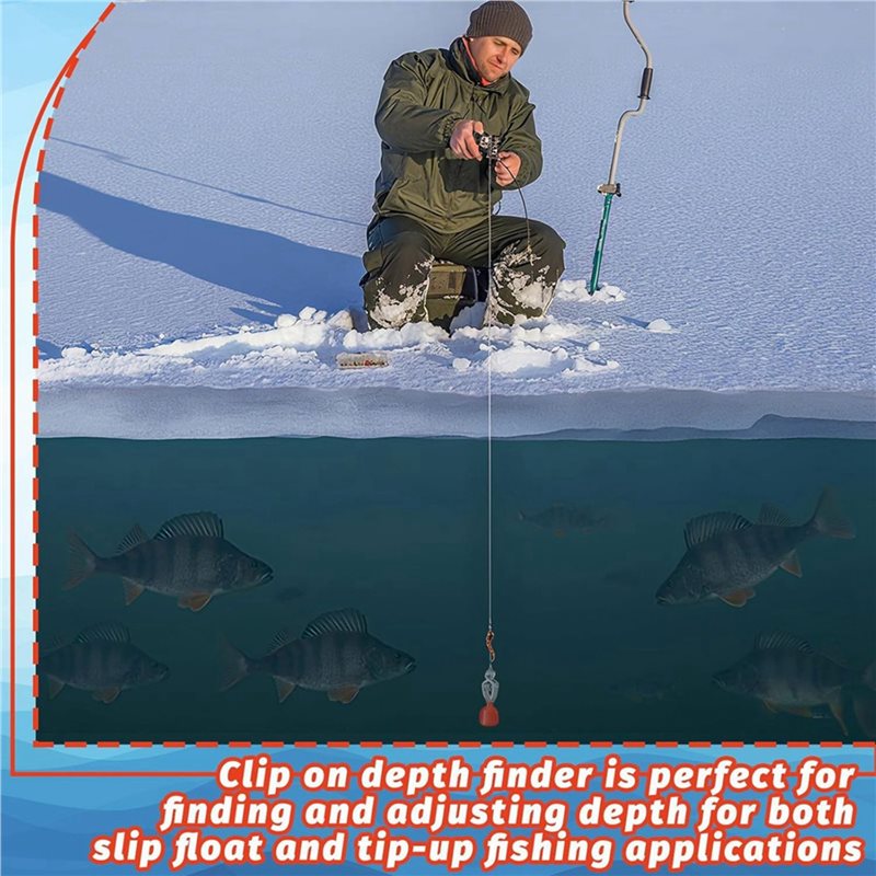 Alat Pengukur Kedalaman Air Cl - Fishing Depth Finder ulasan dan harga