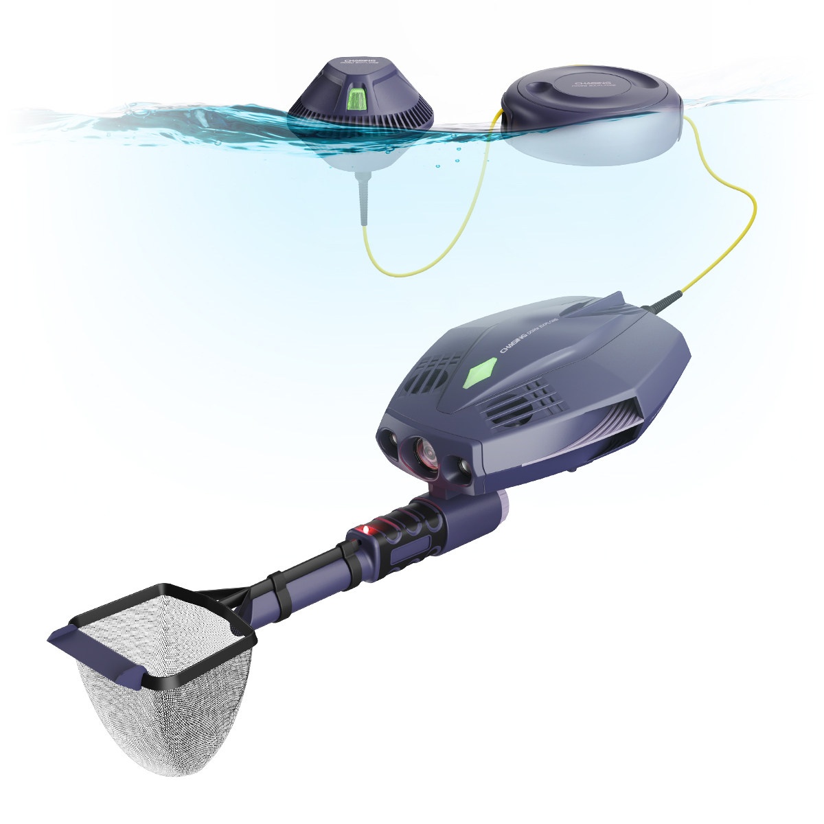 Drone Bawah Air Kontrol Jarak  - Underwater Camera ulasan dan harga