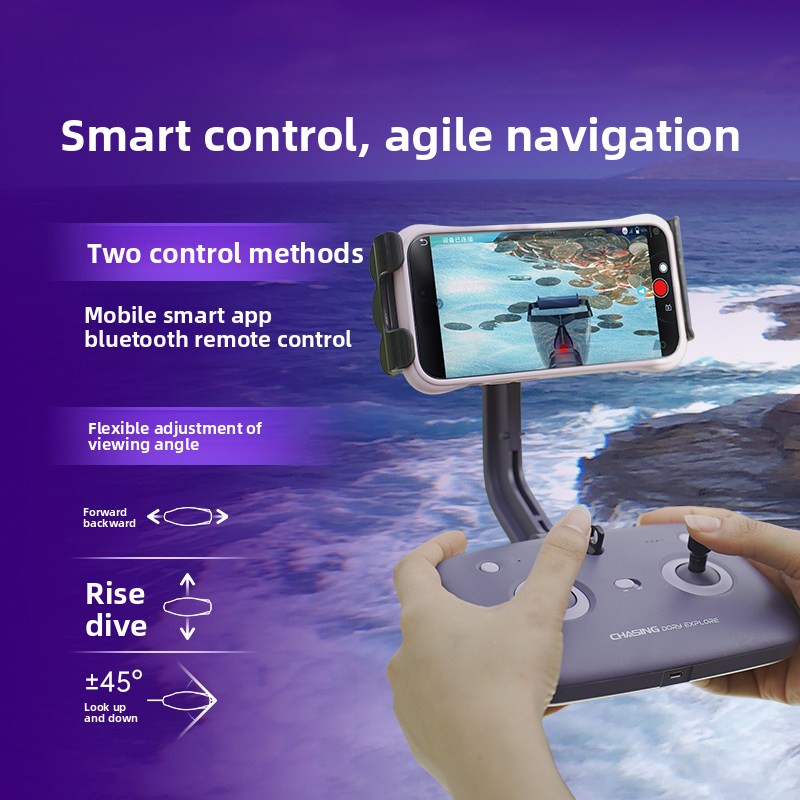 Drone Bawah Air Kontrol Jarak  - Underwater Camera ulasan dan harga