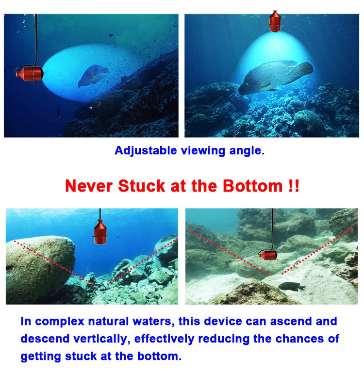 Detektor Definisi Tinggi FPV d - Underwater Camera ulasan dan harga