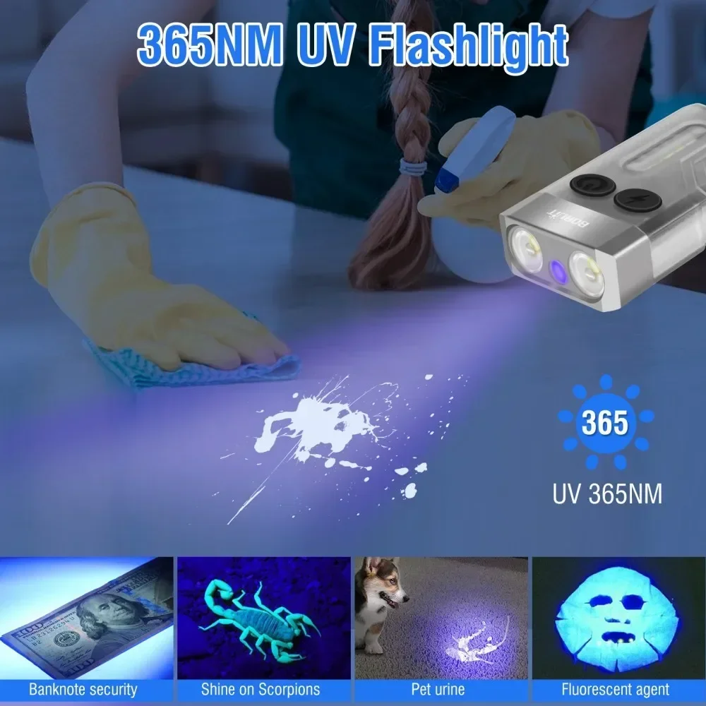 BORUiT V10 Gantungan Kunci Sen - Fishing Light ulasan dan harga