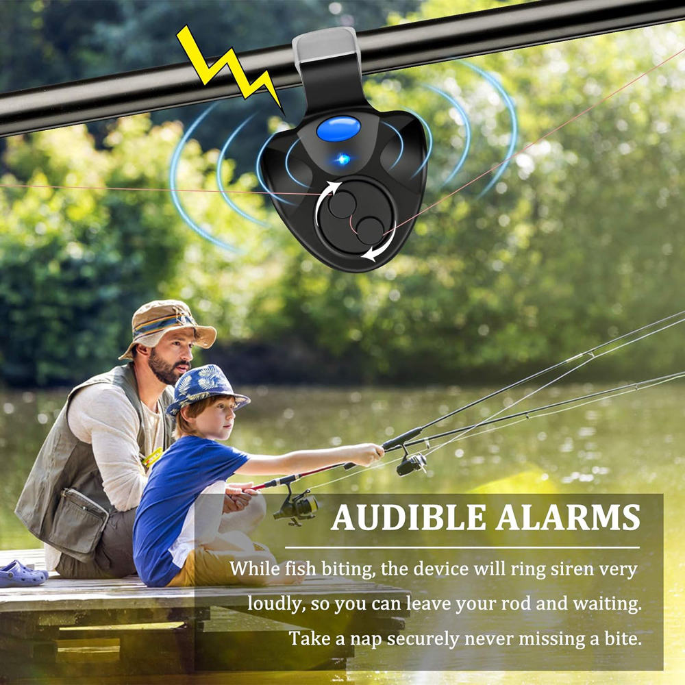 Set Klip Pancing Ikan Mas, Ind - Fish Alarm ulasan dan harga