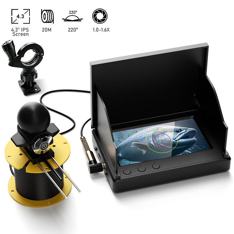 Kamera Pancing dengan Pengliha - Fishing Depth Finder ulasan dan harga